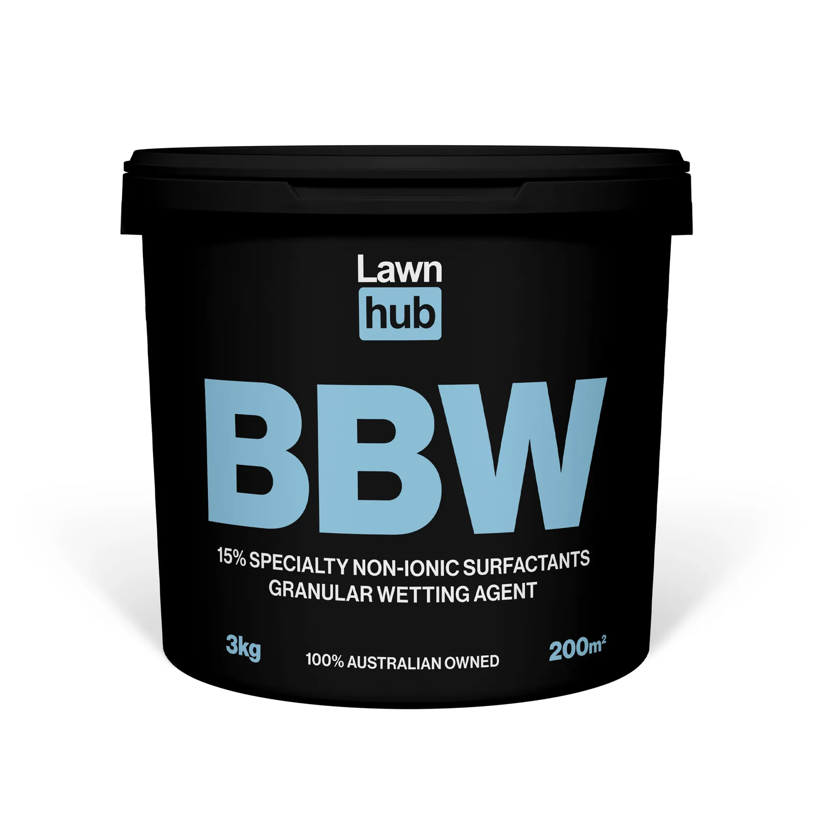 Lawn Hub BBW Granular Wetting Agent 3 kg pack at Cairns Mower City
