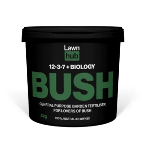 Lawn Hub Bush Garden Fertiliser 12-3-7 5 kg pack at Cairns Mower City