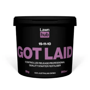 Lawn Hub Got Laid Starter Fertiliser 19-11-10 5 kg pack at Cairns Mower City