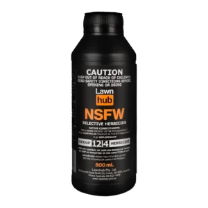 Lawn Hub NSFW Broadleaf Herbicide 500 mL pack at Cairns Mower City