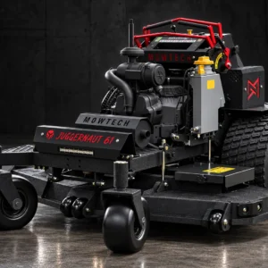 Mowtech Juggernaut 61 XL mower front three-quarter view at Cairns Mower City