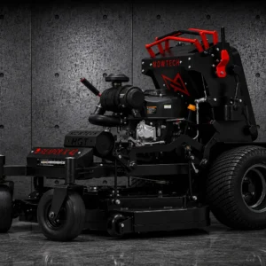 Mowtech Reaper X 42 mower front three-quarter view at Cairns Mower City