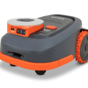 Segway Navimow H215 robot mower front three-quarter view at Cairns Mower City