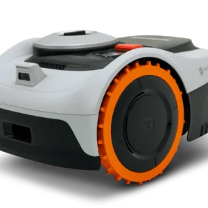 Segway Navimow i210 AWD robot mower front three-quarter view at Cairns Mower City