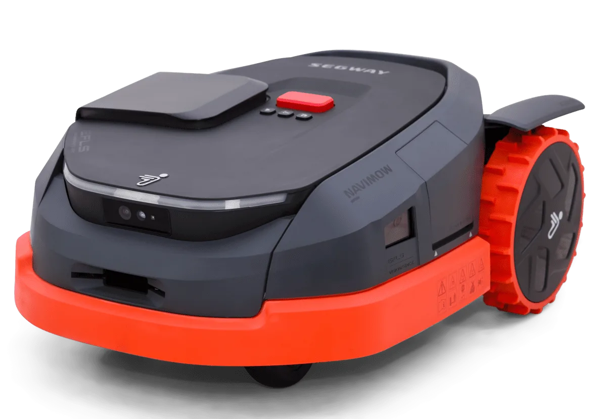 Segway Navimow X315A robot mower front three-quarter view at Cairns Mower City