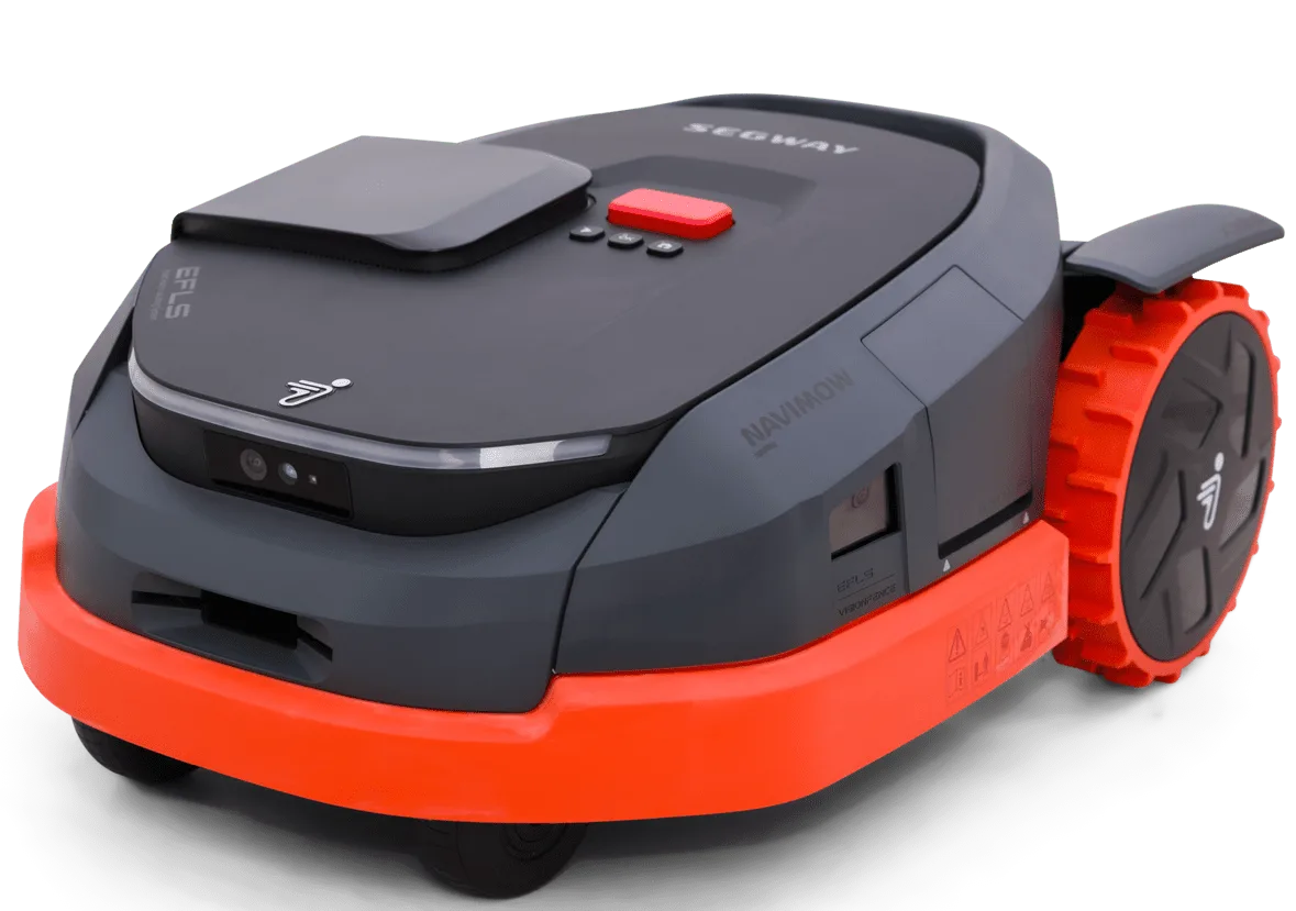 Segway Navimow X330A robot mower front three-quarter view at Cairns Mower City