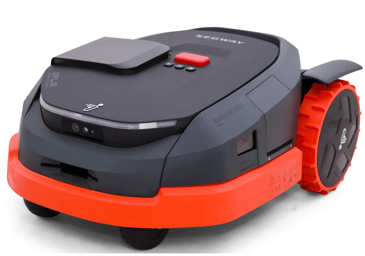 Segway Navimow X350A robot mower front three-quarter view at Cairns Mower City